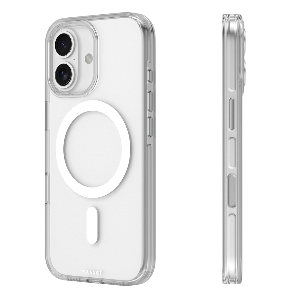 Apple iPhone 17 Case M-safe Charging Transparent Youngkit Crystal Shield Series Cover - 4