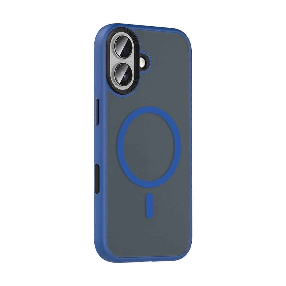 Apple iPhone 17 Case Matte Back Surface Wireless Charging Feature Zore Flet M-safe Cover - 9