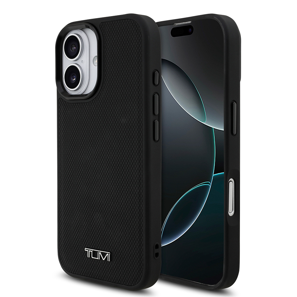 Apple iPhone 17 Case TUMI M-safe Charging Feature Leather Dotted Design Cover - 2