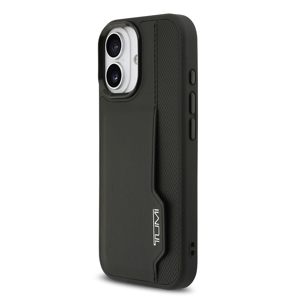 Apple iPhone 17 Case TUMI Original Licensed Leather Vertical Card Holder Cover - 3