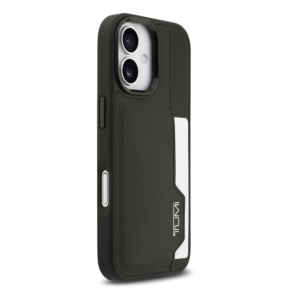 Apple iPhone 17 Case TUMI Original Licensed Leather Vertical Card Holder Cover - 5