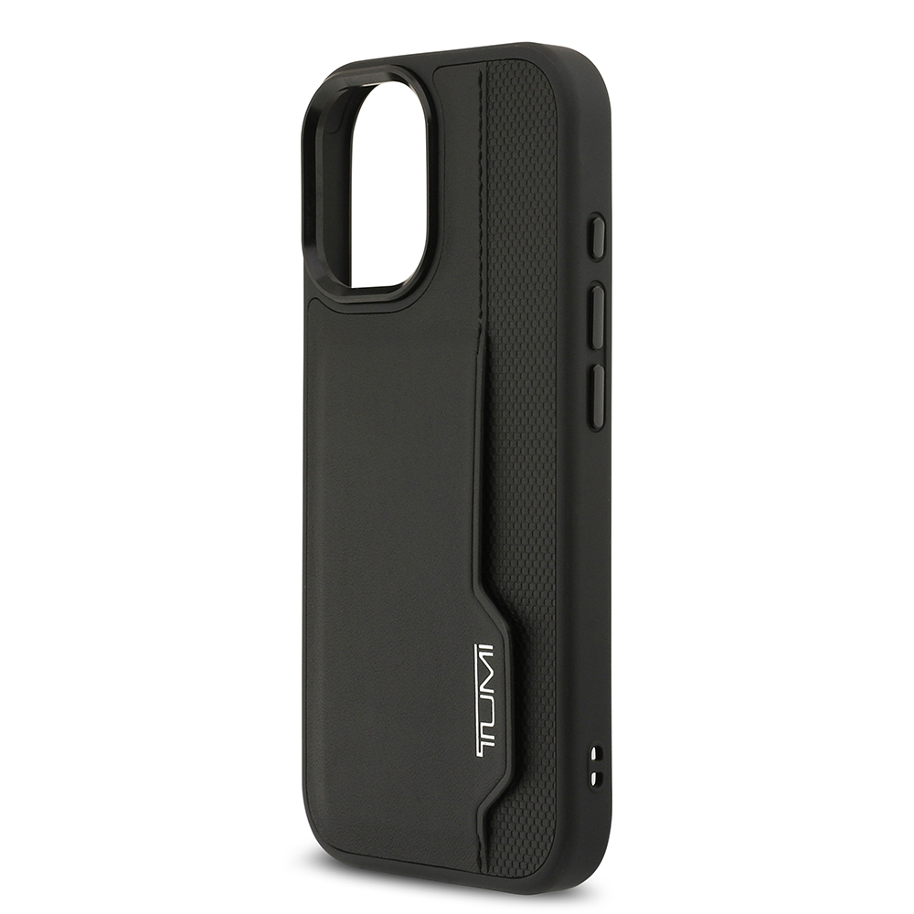 Apple iPhone 17 Case TUMI Original Licensed Leather Vertical Card Holder Cover - 7