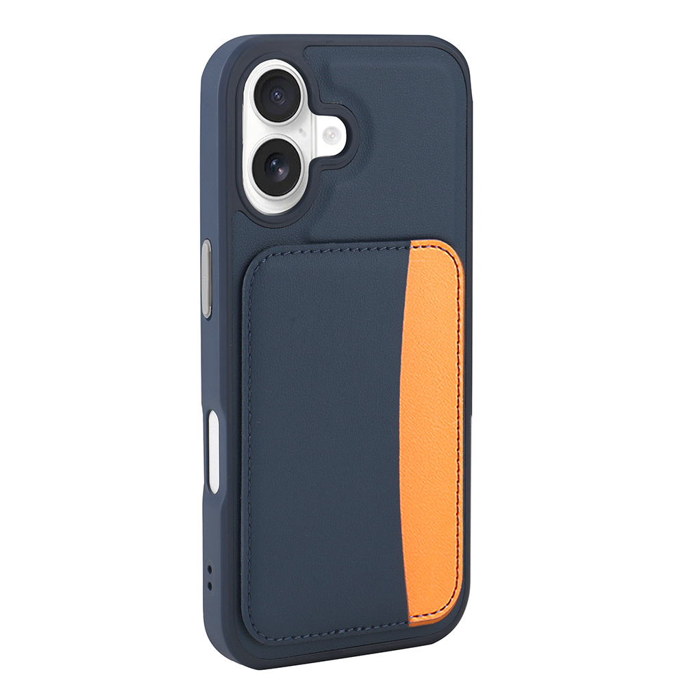 Apple iPhone 17 Case with Card Holder Zore X-Card Silicone Cover - 4