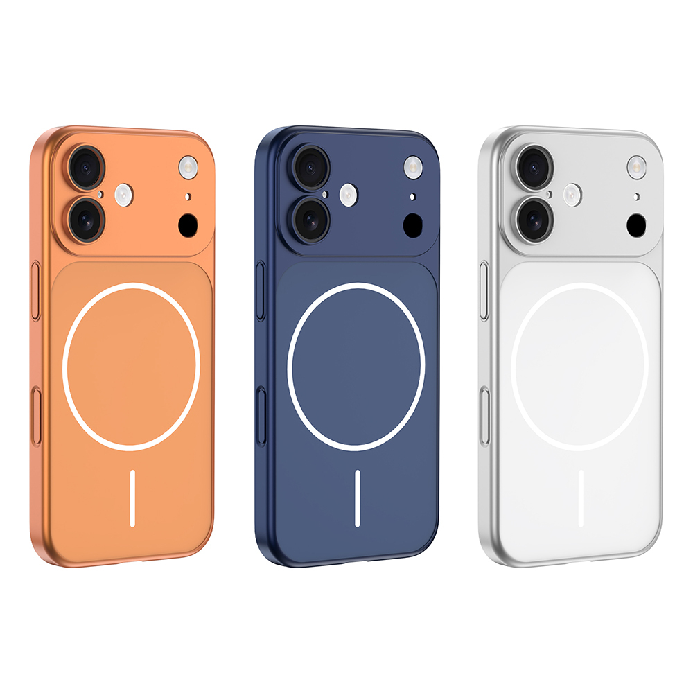 Apple iPhone 17 Case Zore M-Safe Charging Camera Protection Spark Cover - 11