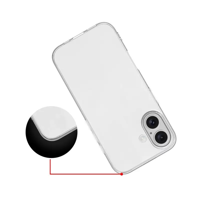 Apple iPhone 17 Case Zore Super Silicone Cover - 6