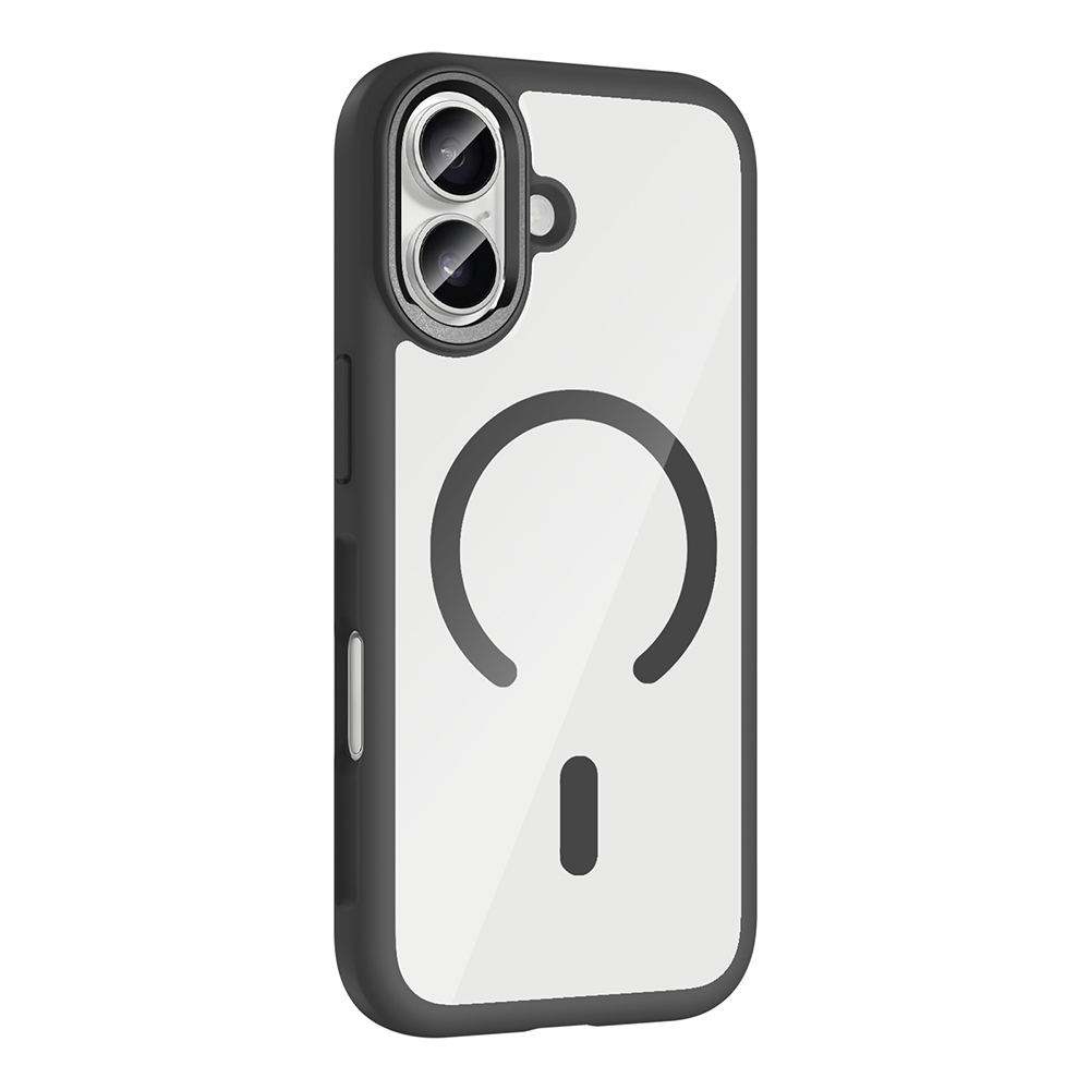 Apple iPhone 17 Case Zore Tiko Cover Metal Camera Frame and M-Safe Charging Function - 7