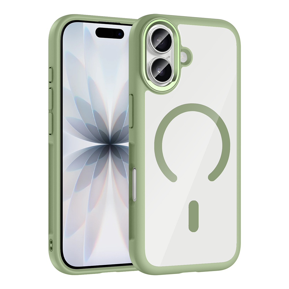 Apple iPhone 17 Case Zore Tiko Cover Metal Camera Frame and M-Safe Charging Function - 1