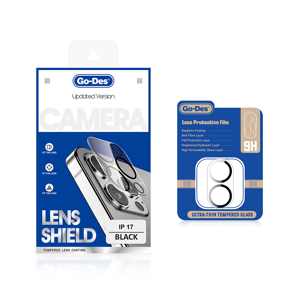 Apple iPhone 17 Go Des Lens Shield CL-14 Kamera Lens Koruyucu - 2