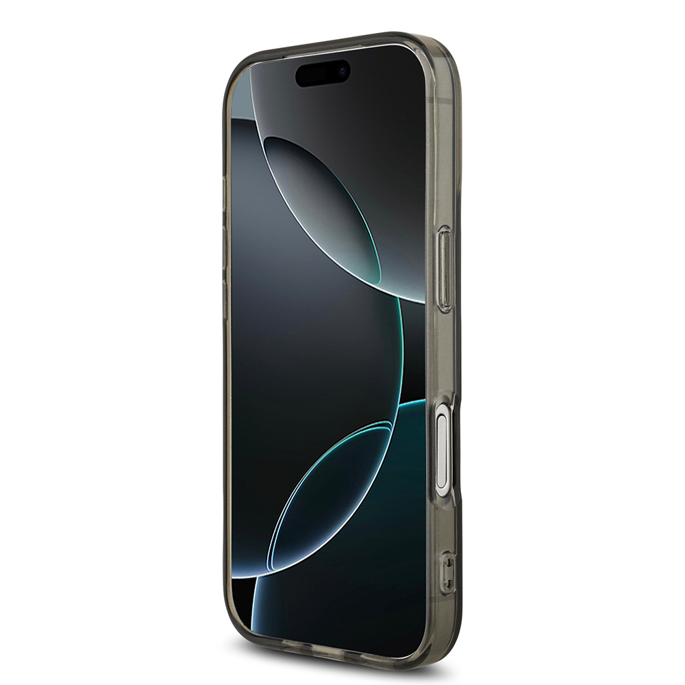 Apple iPhone 17 Kılıf AMG Orjinal Lisanslı M-safe Şarj Özellikli IML Baskı Logolu Çift Katmanlı Bow Lines Kapak - 6