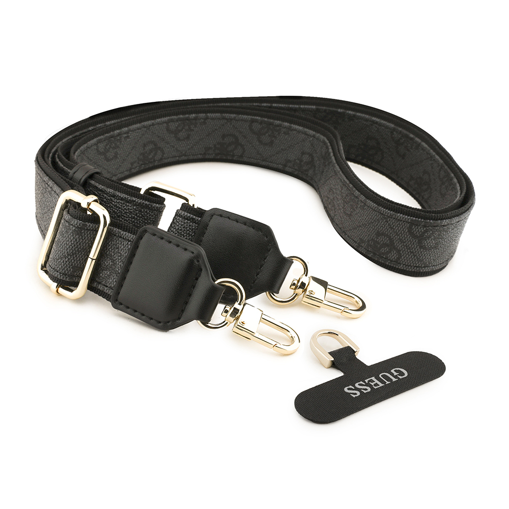 Apple iPhone 17 Kılıf Guess Orjinal Lisanslı M-safe Şarj Özellikli Askılı ve 4G Logo Kartlıklı Kapak - 10