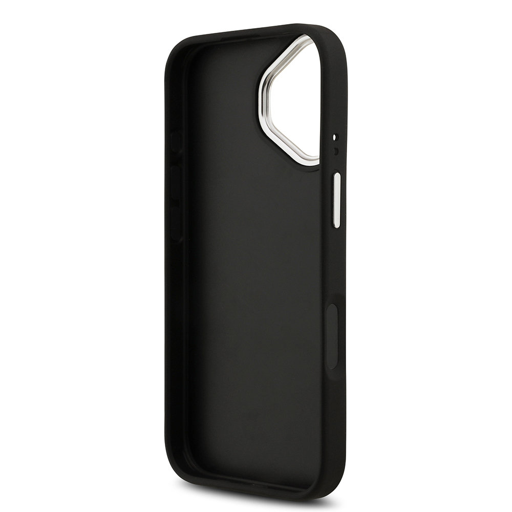 Apple iPhone 17 Kılıf Guess Orjinal Lisanslı PU Deri 4G Büyük Metal Logo Dizaynlı Kapak - 8