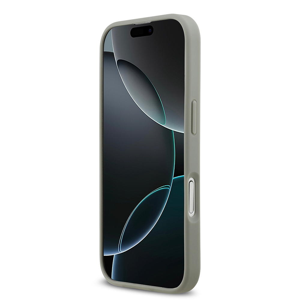 Apple iPhone 17 Kılıf Guess Orjinal Lisanslı Taşlı Arka Yüzey Üçgen Logolu Kapak - 30