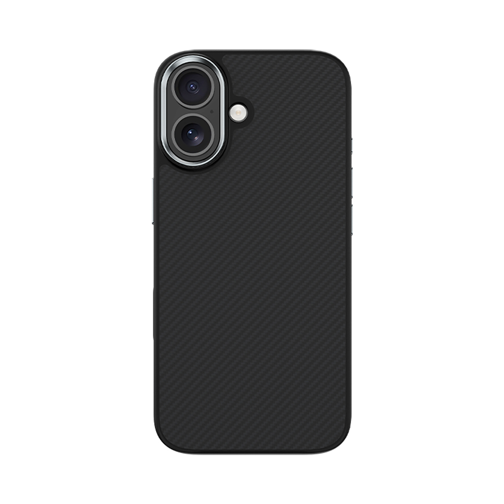 Apple iPhone 17 Kılıf Karbon Fiber M-safe Şarj Özellikli Benks Hybrid ArmorPro 600D Kevlar Kapak - 2