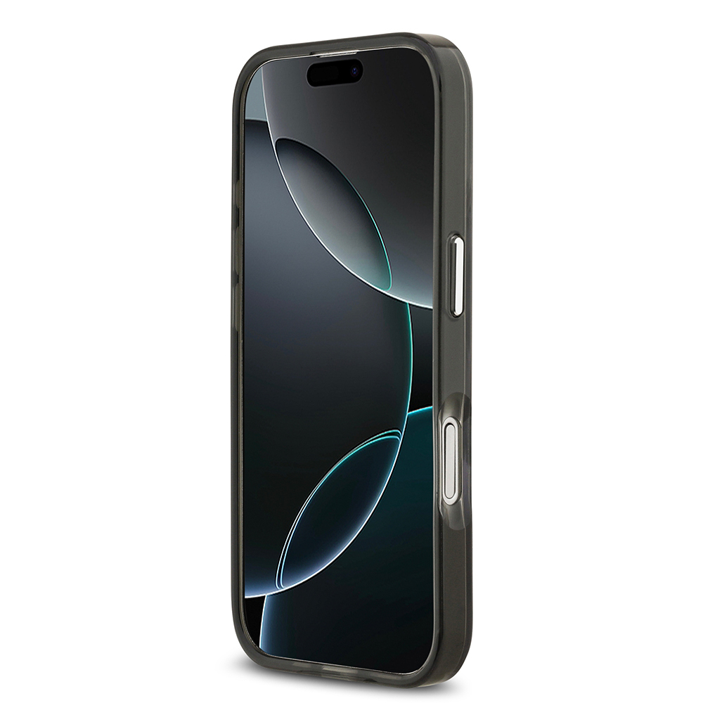 Apple iPhone 17 Kılıf Karl Lagerfeld Orjinal Lisanslı M-safe Şarj Özellikli IML Leopar Baskılı Kapak - 6