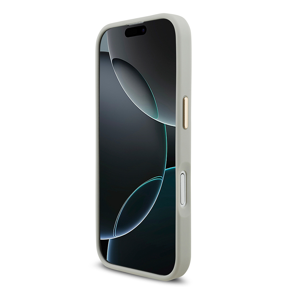 Apple iPhone 17 Kılıf Lacoste Orjinal Lisanslı M-safe Şarj Özellikli Champs Elysees PU Deri Tasarımlı Kapak - 16