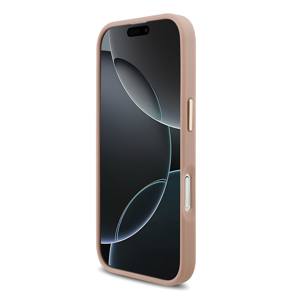 Apple iPhone 17 Kılıf Lacoste Orjinal Lisanslı M-safe Şarj Özellikli Champs Elysees PU Deri Tasarımlı Kapak - 14