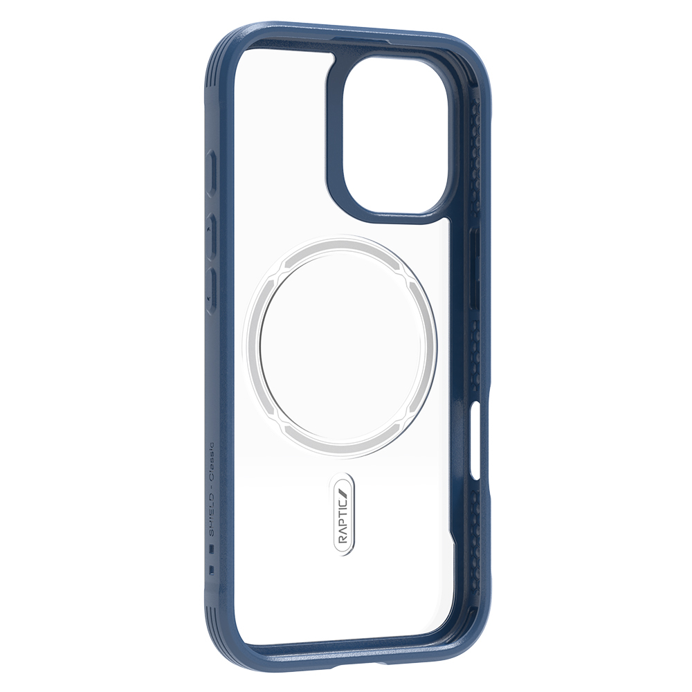 Apple iPhone 17 Kılıf M-safe Şarj Özellikli Airbagli Raptic Shield Serisi Şeffaf Arka Yüzey Kapak - 6