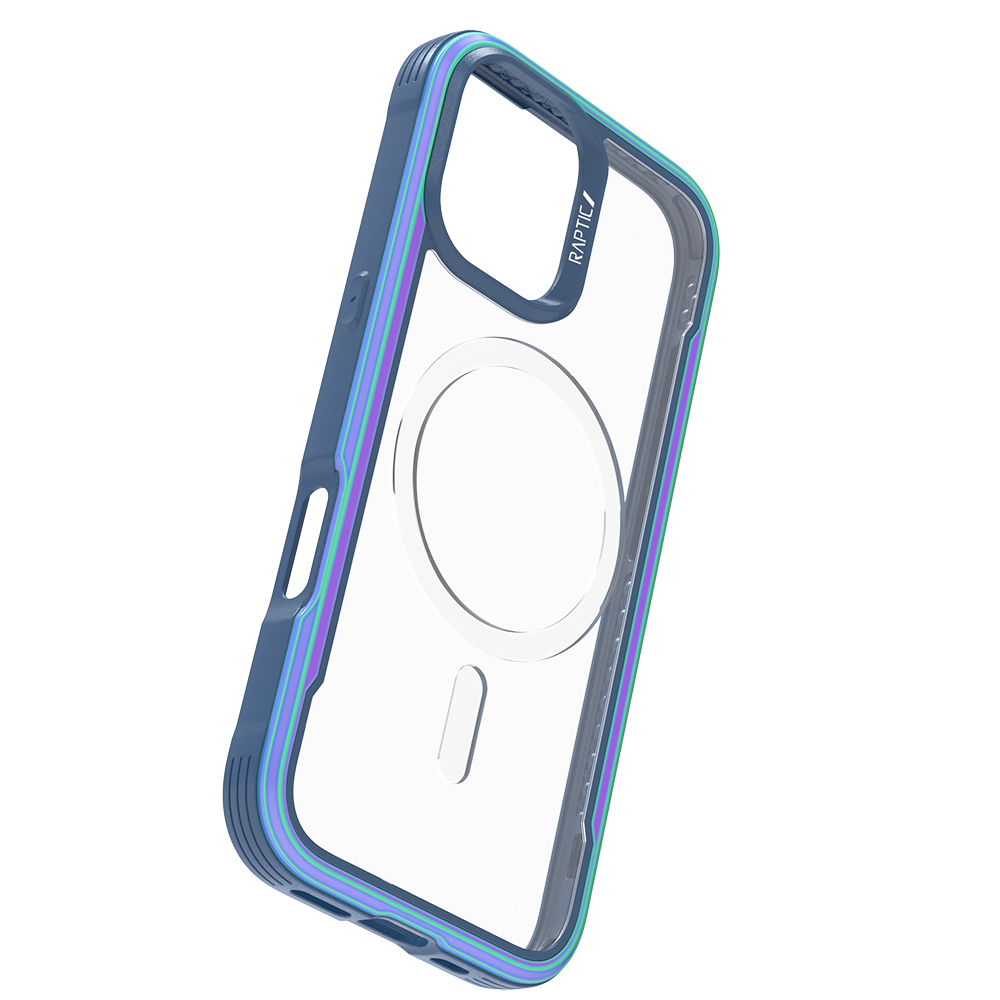 Apple iPhone 17 Kılıf M-safe Şarj Özellikli Airbagli Raptic Shield Serisi Şeffaf Arka Yüzey Kapak - 10