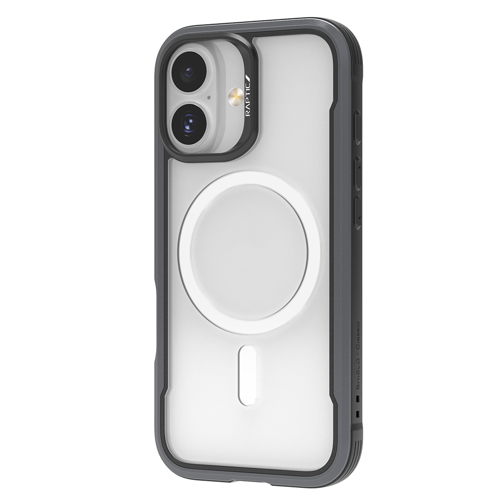 Apple iPhone 17 Kılıf M-safe Şarj Özellikli Airbagli Raptic Shield Serisi Şeffaf Arka Yüzey Kapak - 3