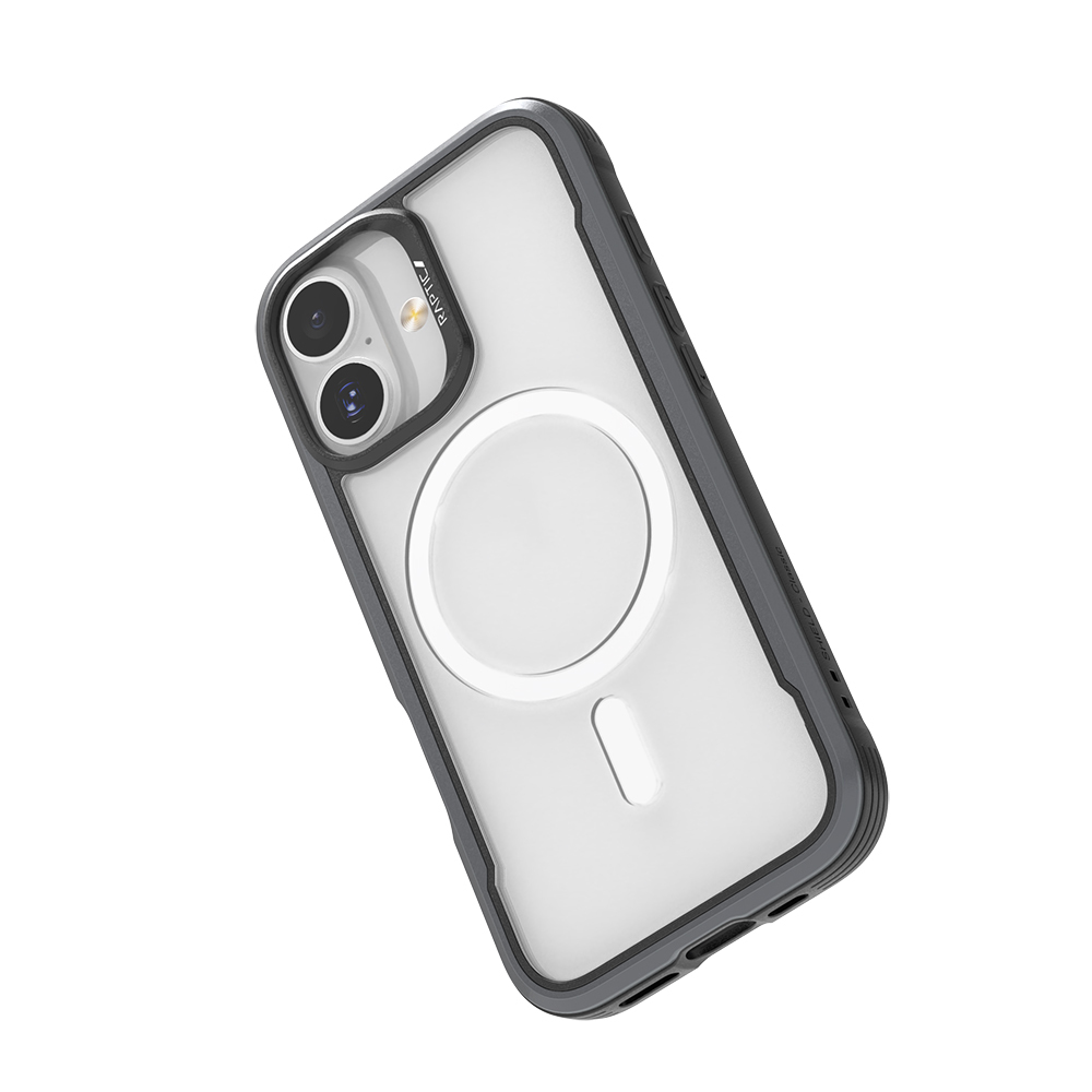 Apple iPhone 17 Kılıf M-safe Şarj Özellikli Airbagli Raptic Shield Serisi Şeffaf Arka Yüzey Kapak - 9