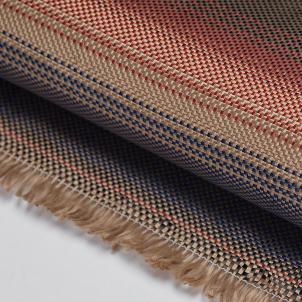 Apple iPhone 17 Kılıf M-safe Şarj Özellikli Aramid Fiber Pitaka Tactile Woven Sunset-Moonrise Serisi Kapak - 14