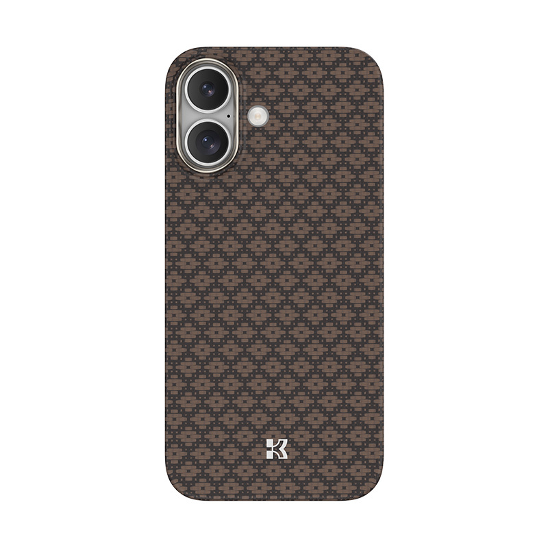 Apple iPhone 17 Kılıf M-Safe Şarj Özellikli Benks ArmorAir ArmorGrid Serisi Kevlar Kapak - 3