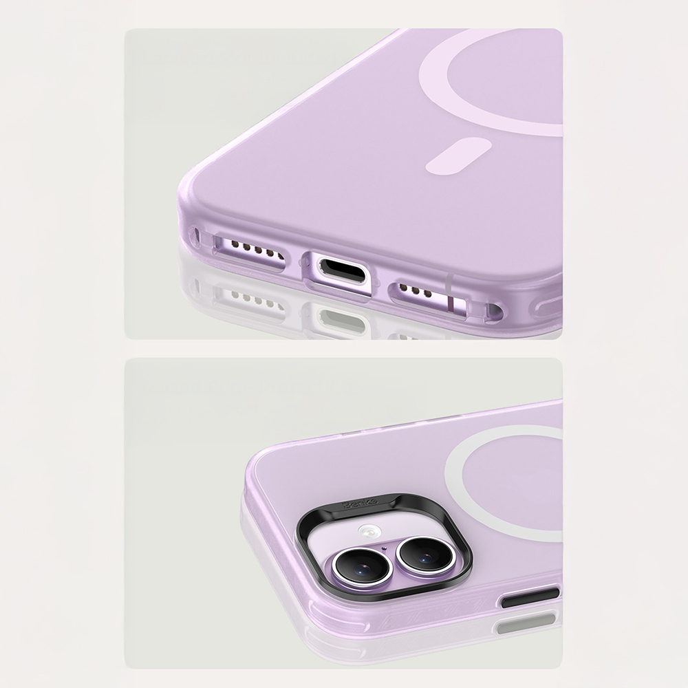 Apple iPhone 17 Kılıf M-safe Şarj Özellikli Benks Lucid Armor Kapak - 19