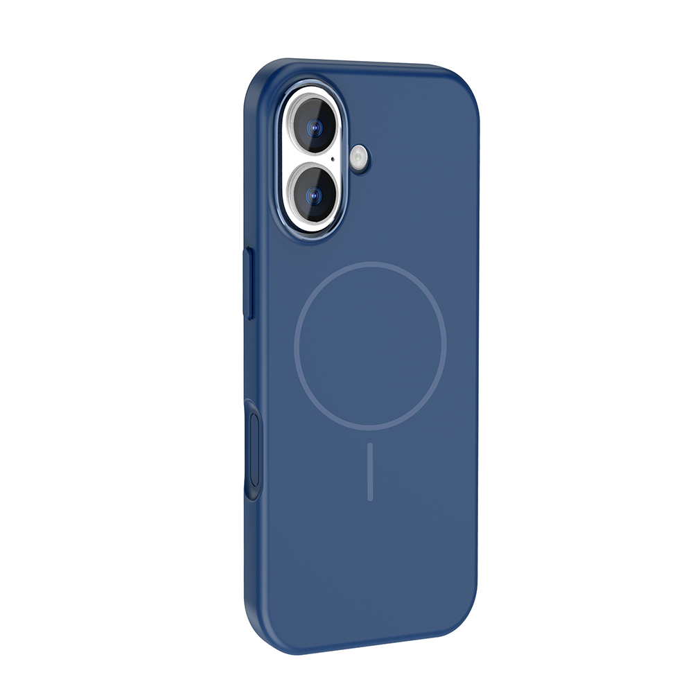 Apple iPhone 17 Kılıf M-Safe Şarj Özellikli Metal Kamera Çerçeveli Zore Edi Silikon Kapak - 9