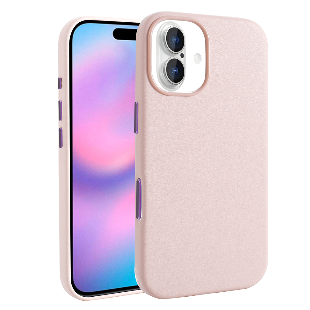 Apple iPhone 17 Kılıf M-safe Şarj Özellikli PU Deri Görünümlü Zore Kupra Kapak - 3