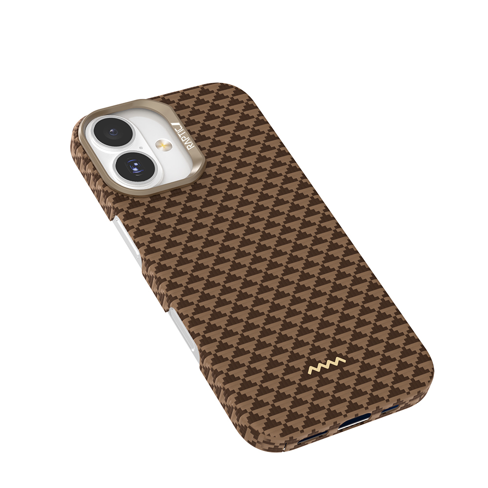 Apple iPhone 17 Kılıf M-safe Şarj Özellikli Raptic Aramid Skin Origin Serisi Kapak - 5