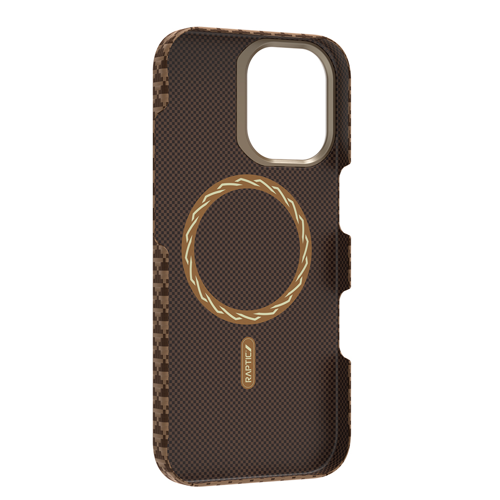 Apple iPhone 17 Kılıf M-safe Şarj Özellikli Raptic Aramid Skin Origin Serisi Kapak - 8