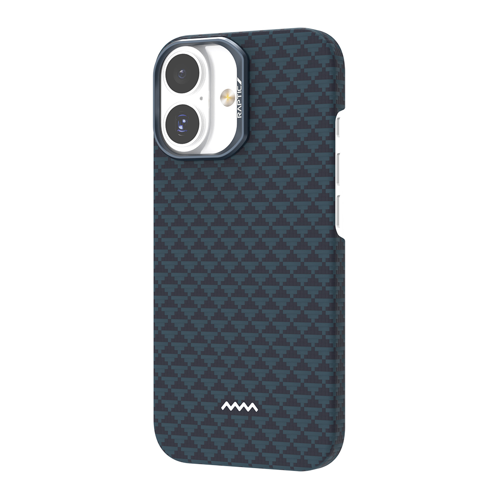 Apple iPhone 17 Kılıf M-safe Şarj Özellikli Raptic Aramid Skin Origin Serisi Kapak - 13