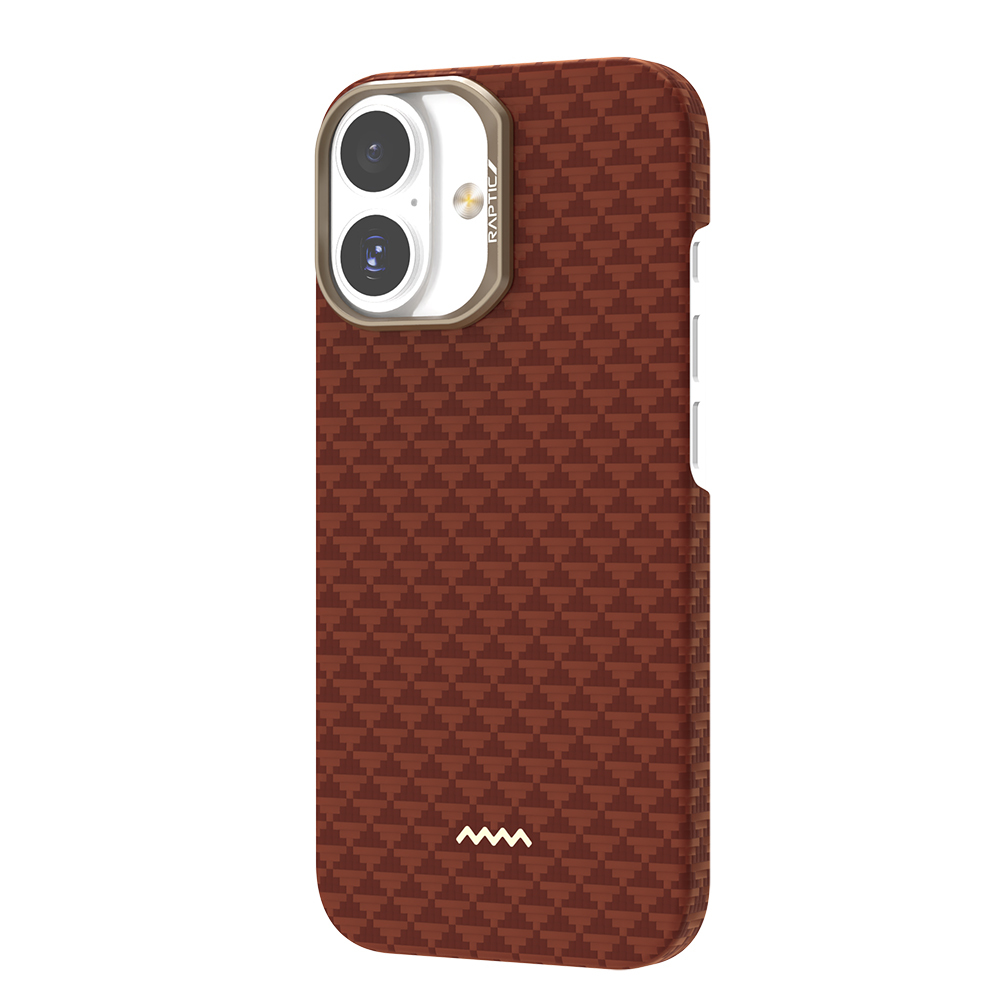 Apple iPhone 17 Kılıf M-safe Şarj Özellikli Raptic Aramid Skin Origin Serisi Kapak - 12