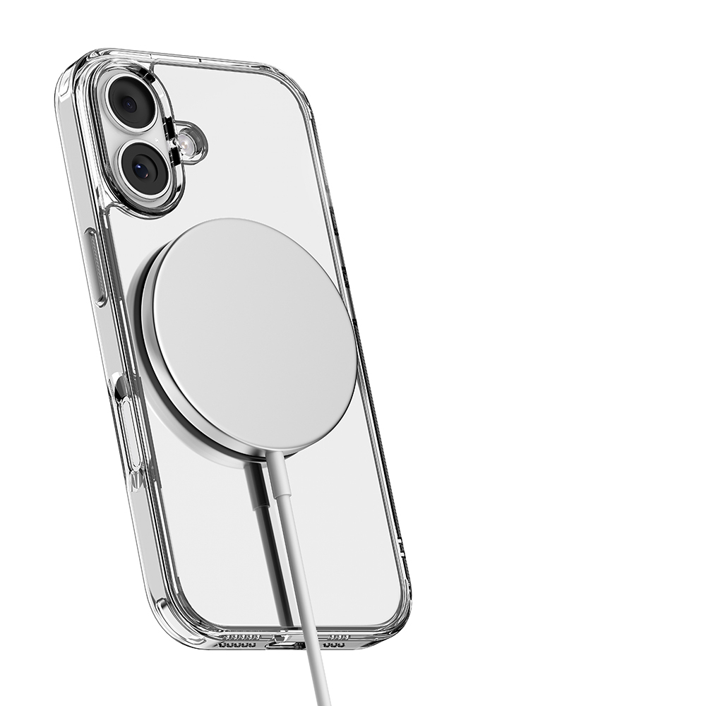 Apple iPhone 17 Kılıf M-safe Şarj Özellikli Standlı Airbag Tasarımlı Mutural Fresh Serisi Kapak - 5