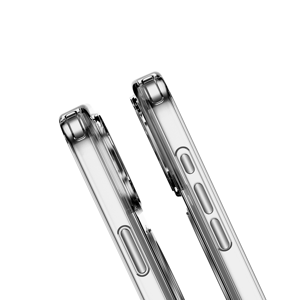 Apple iPhone 17 Kılıf M-safe Şarj Özellikli Standlı Airbag Tasarımlı Mutural Fresh Serisi Kapak - 7