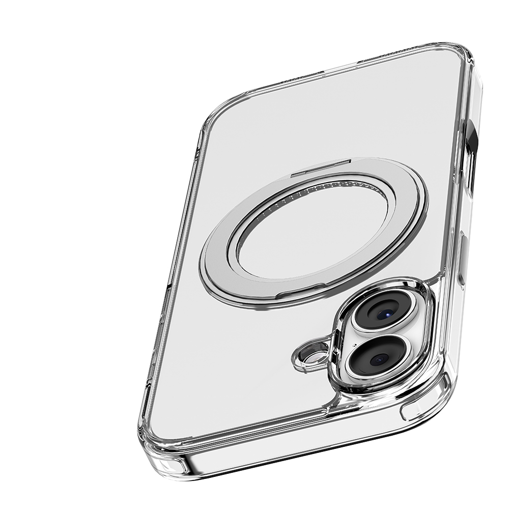 Apple iPhone 17 Kılıf M-safe Şarj Özellikli Standlı Airbag Tasarımlı Mutural Fresh Serisi Kapak - 6