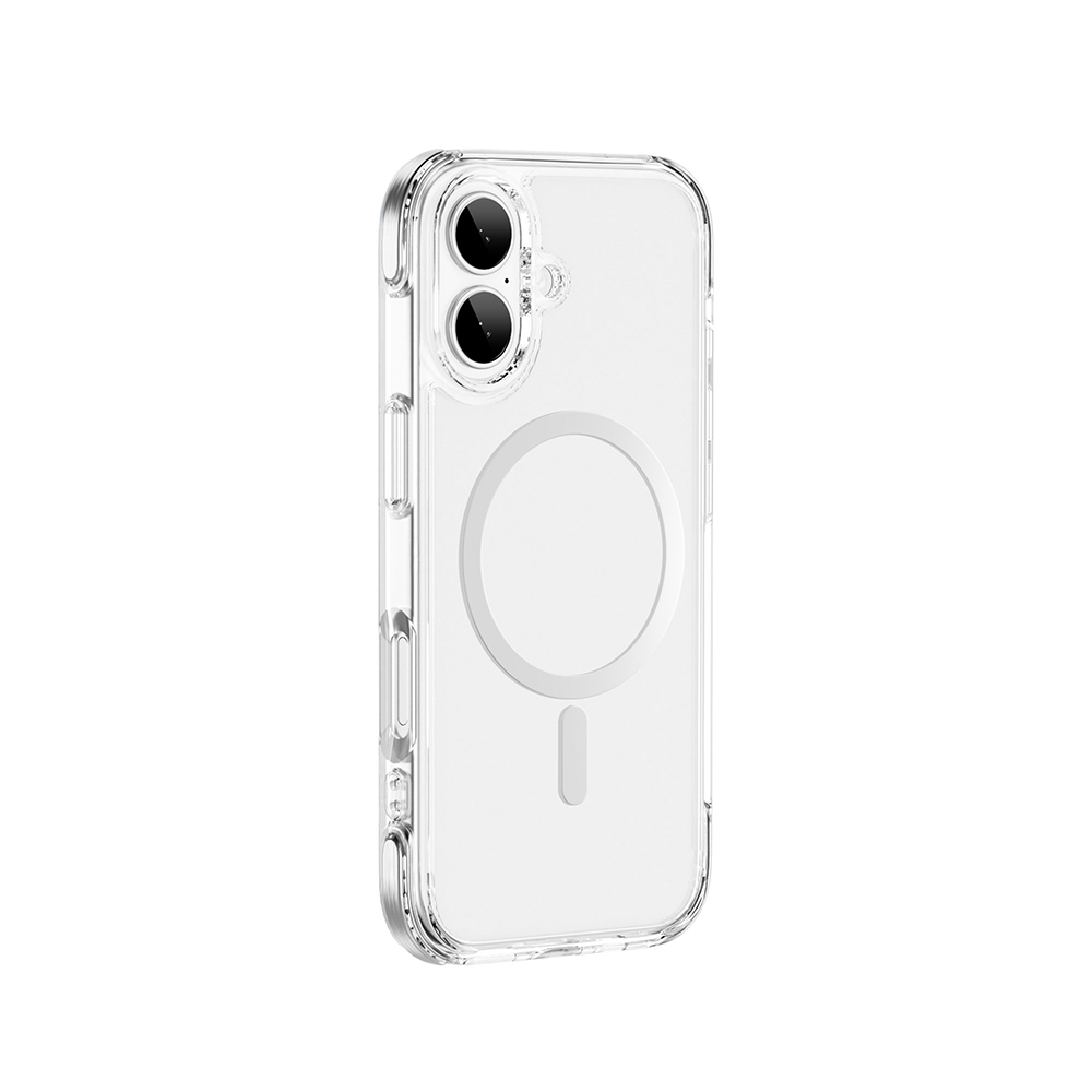 Apple iPhone 17 Kılıf M-safe Şarj Özellikli Wiwu MCC-702 Titanyum Pro Serisi Sert PC Kapak - 4