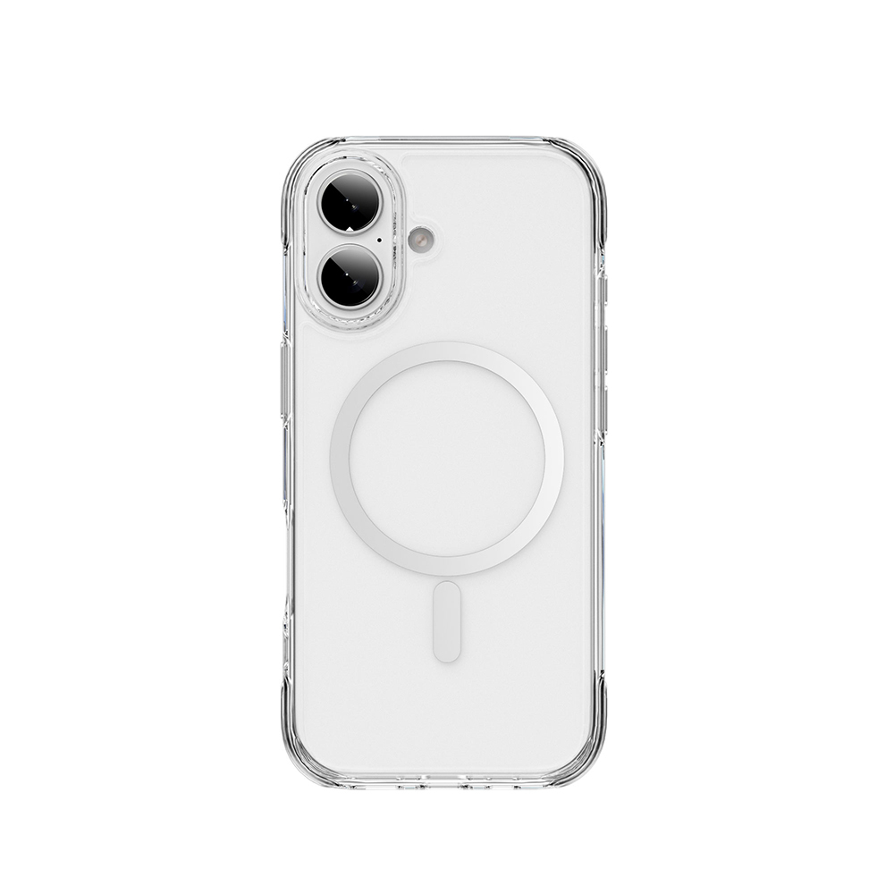 Apple iPhone 17 Kılıf M-safe Şarj Özellikli Wiwu MCC-702 Titanyum Pro Serisi Sert PC Kapak - 5