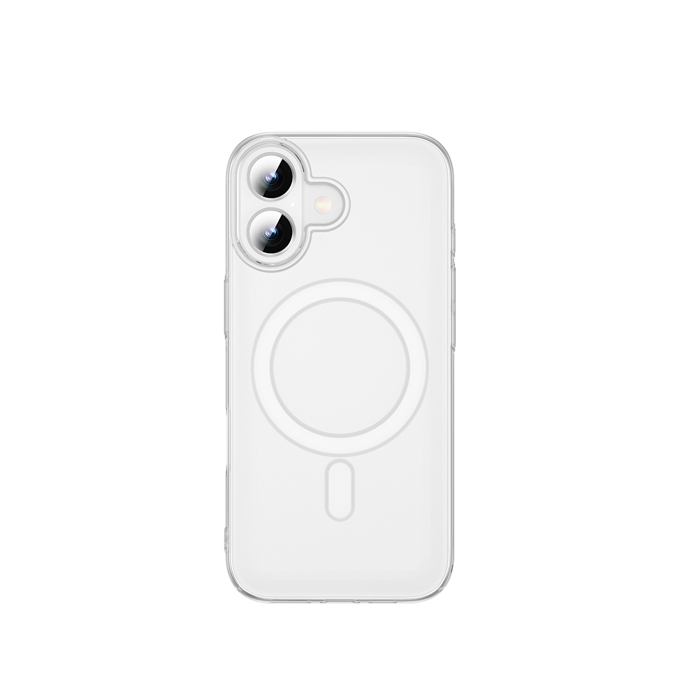 Apple iPhone 17 Kılıf M-safe Şarj Özellikli Wiwu YXK-207 Invisible Pro Sert PC Kapak - 3