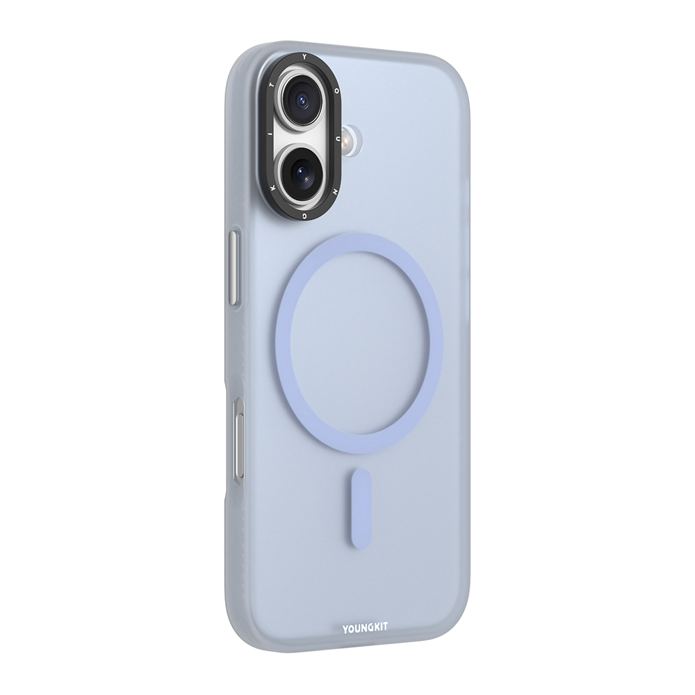 Apple iPhone 17 Kılıf M-safe Şarj Özellikli Youngkit Hidden Sand Serisi Kapak - 9