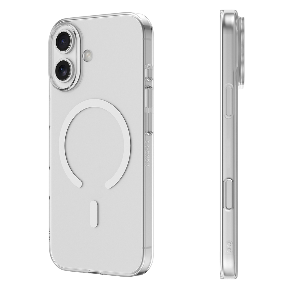 Apple iPhone 17 Kılıf M-safe Şarj Özellikli Youngkit High Definition Serisi Kapak - 1
