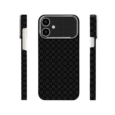 Apple iPhone 17 Kılıf M-Safe Şarj Özellikli Zore Paris Velix Sert PC Kapak Siyah