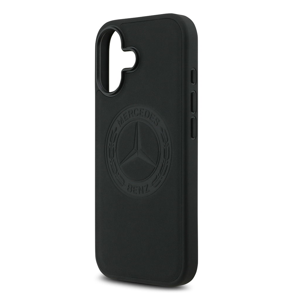 Apple iPhone 17 Kılıf Mercedes Benz Orjinal Lisanslı M-safe Şarj Özellikli Hakiki Deri Nostaljik Yıldız Dizayn Kapak - 7