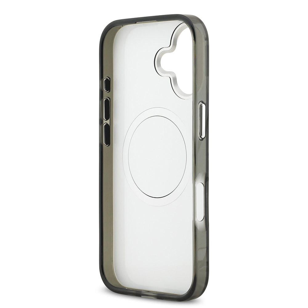 Apple iPhone 17 Kılıf Orjinal Lisanslı M-safe Şarj Özellikli Karl Lagerfeld IML Baskılı Monogram Dizayn Kapak - 8