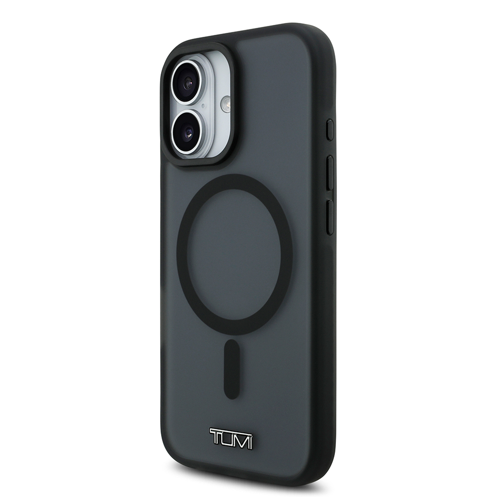 Apple iPhone 17 Kılıf TUMI Orjinal Lisanslı M-safe Şarj Özellikli Buzlu Transparan Kapak - 3