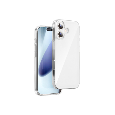 Apple iPhone 17 Kılıf Wiwu YXK-206 Invisible Sert PC Kapak Şeffaf