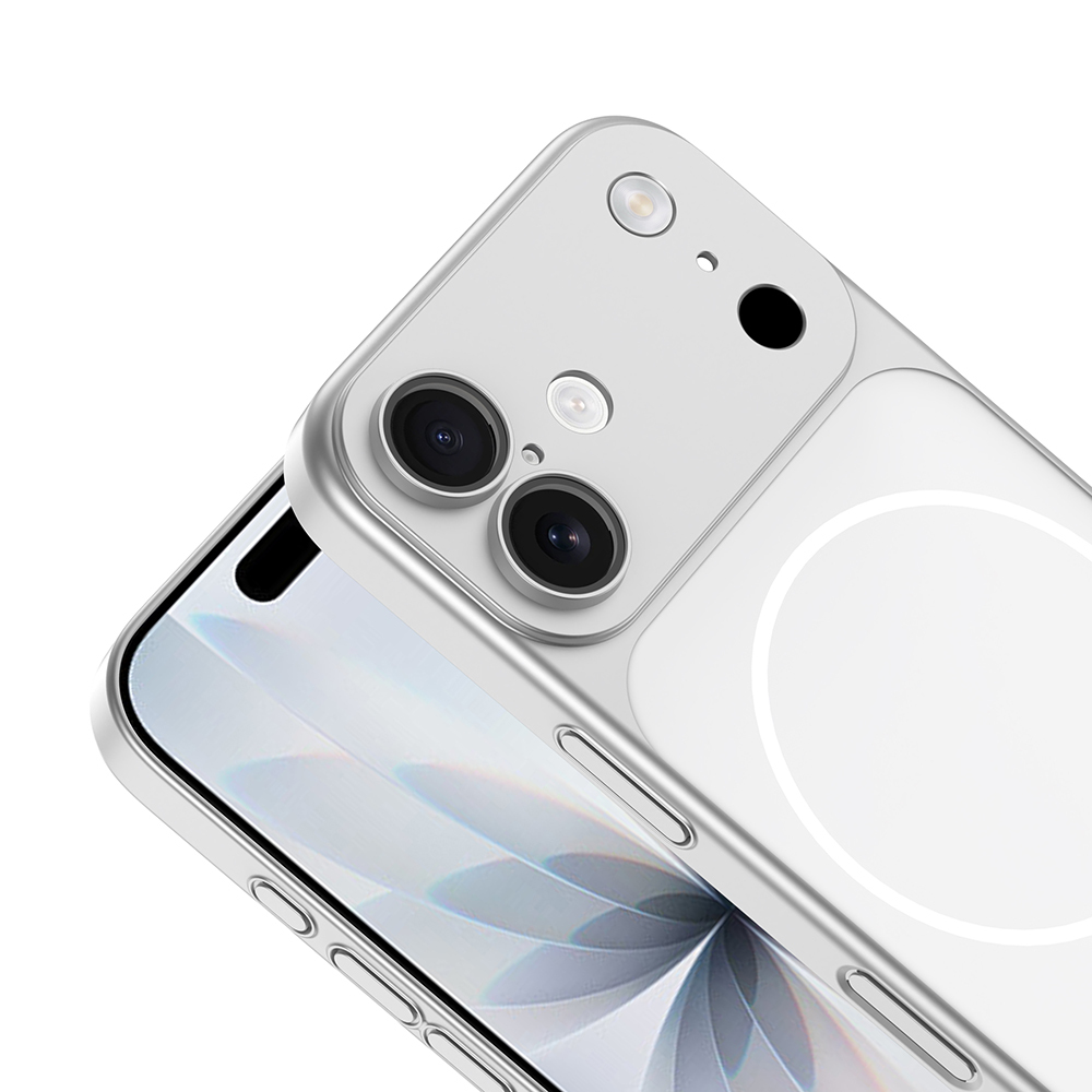 Apple iPhone 17 Kılıf Zore M-Safe Şarj Özellikli Kamera Korumalı Spark Kapak - 10