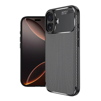 Apple iPhone 17 Kılıf Zore Negro Silikon Kapak Siyah