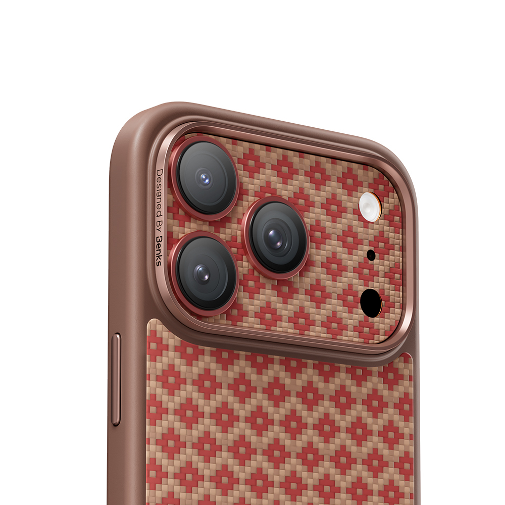 Apple iPhone 17 Pro Benks ArmorWarrior ArmorGrid Serisi Kevlar Kamera Lens Koruyucu - 12