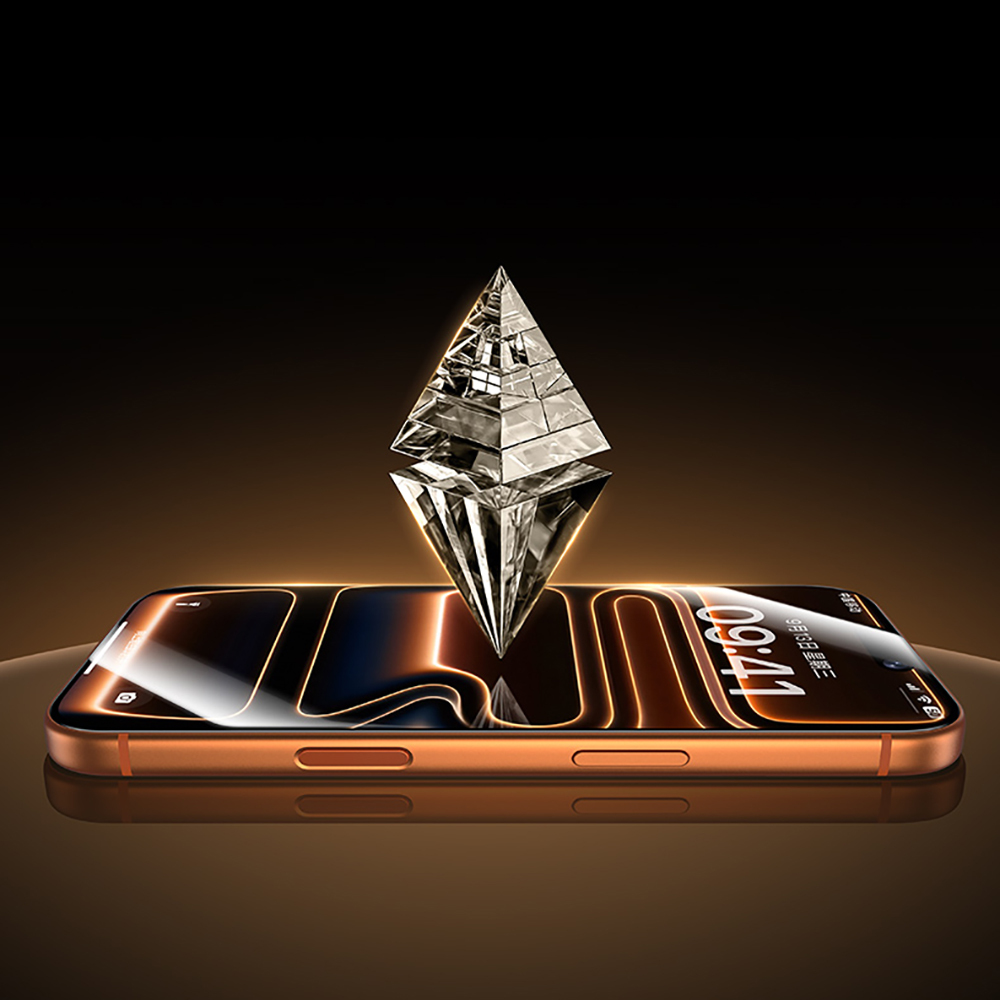 Apple iPhone 17 Pro Benks Glass Warrior 2.0 EZFita Safir Cam Ekran Koruyucu + Kolay Uygulama Aparatı - 10